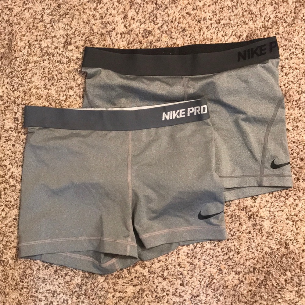 Nike workout spandex shorts